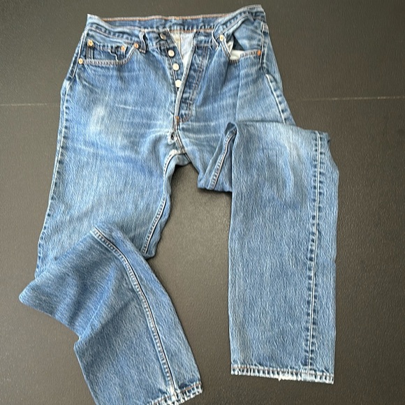 Levi's Other - Levi’s - blue, button-fly, 34/34 from early 2000s